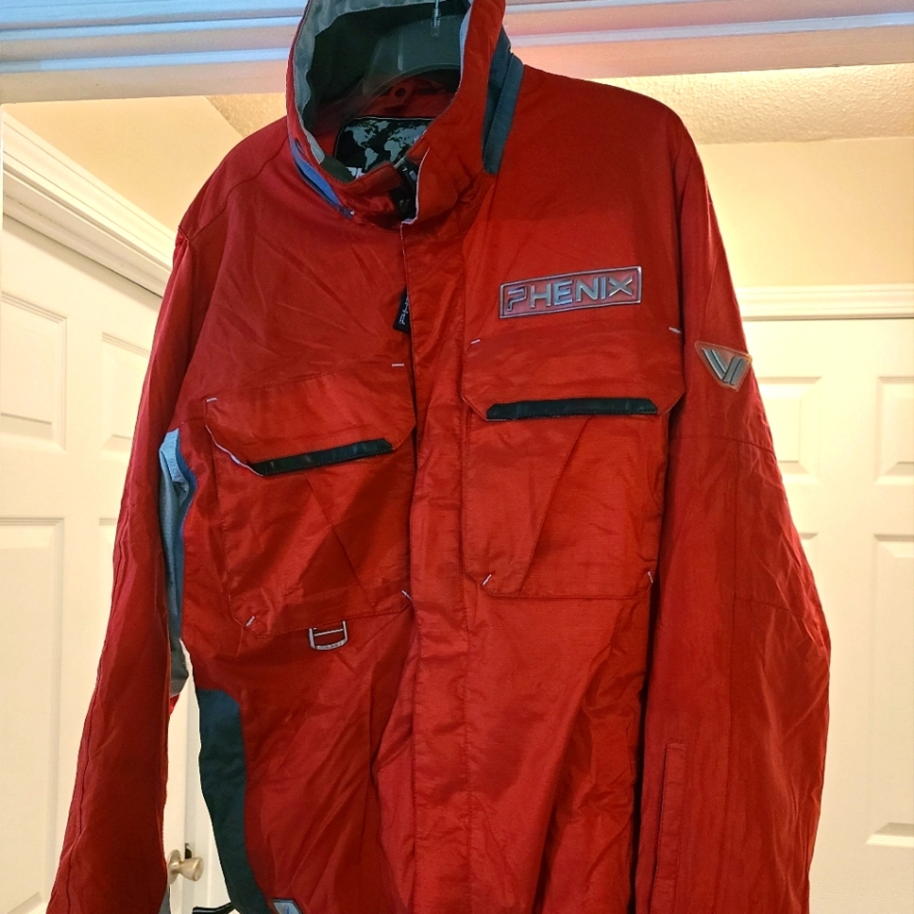 Men's insulated coat, waterproof, 100%nylon M